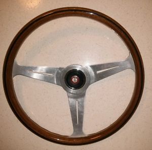 Vintage Nardi Wood Steering Wheel Jaguar Porsche Fiat