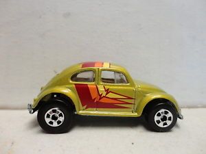 Hot Wheels Loose Volkswagen Beetle Green '66 VW Bug