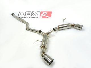 OBX Racing Catback Exhaust Scion Fr s Toyota GT 86 Subaru BRZ 13 4" Tips