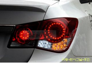 Infiniti Style Rear LED Tail Light Lamp 1set for Chevrolet 2011 2013 Cruze