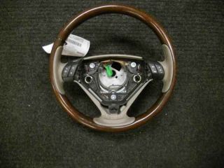 03 04 Volvo XC90 Woodgrain Leather Steering Wheel