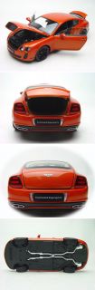 1 18 Welly FX Serie Bentley Continental Supersports 18038AH XW Orange FreeShip