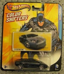 Hot Wheels Dark Knight Rises DC Color Shifters Batman Lamborghini Murcielago