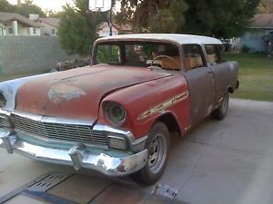 1956 56 Chevy Chevrolet Belair Nomad "Project" All Nomad Parts Pretty Complete"