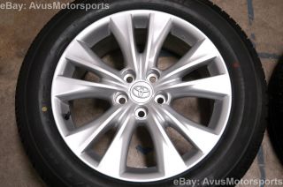 New 2014 Toyota RAV4 18" Factory Wheels Tires Tacoma 2WD 2013 2012 2011