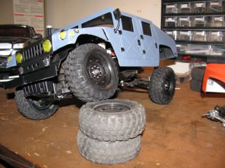 Axial AX10 Tamiya CC01 Scale Crawler Truck Lot RC4WD Parts Chevy Hummer Bodies