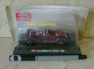 1000 Miglia Hachette 1 43 Alfa Romeo 6C 1750 GS 1930
