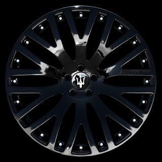 Maserati Wheel Black Center Cap Rim Center Cap Original Black