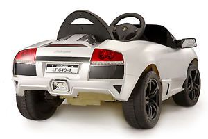 Battery Powered Ride on Toy Car Lamborghini Murcielago Power Wheel 