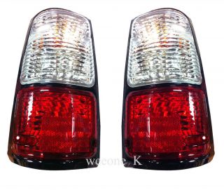Crystal Tail Rear Light Lamp White Red Lens Isuzu Pickup Rodeo 91 97