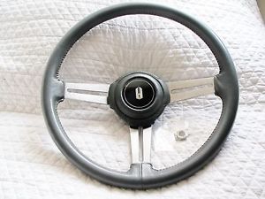 GM 1980 1985 Oldsmobile 3 Spoke Sport Steering Wheel Toronado Cutlass Leather