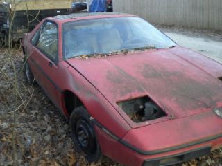 1984 Pontiac Fiero Parts Car or Kit Car Starter Clear Title Engine Cond Unknown
