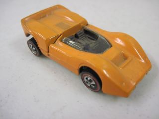 Vintage 1968 McLaren M A Hot Wheels Redline Mattel Die Cast
