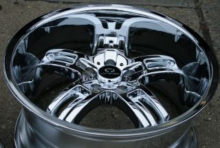 Lorenzo WL026 20" Chrome Rims Wheels Mercedes SL550 SL55