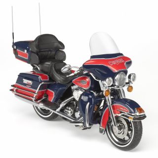 Cleveland Indians MLB Harley Davidson Diecast Motorcycle Model 1 12