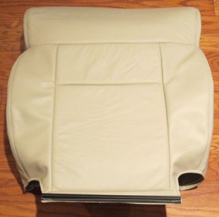 2004 Ford F150 Lariat FX4 Supercrew 4x4 Driver Bottom Leather Seat Cover Tan