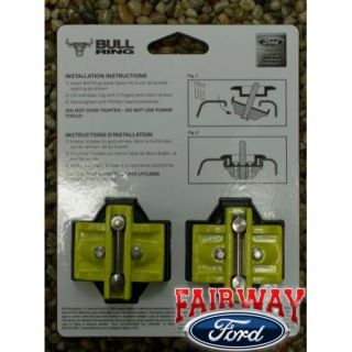 F 150 Genuine Ford Parts Stainless Steel Bed Hooks Tie Downs Pair