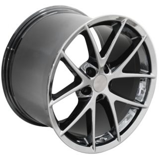 Black C6 Corvette Wheels
