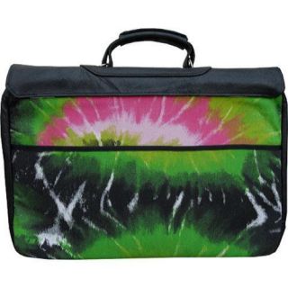 Women's Diversion Designs Morrison Laptop Bag Black/Multicolored Diversion Designs Fabric Messenger Bags
