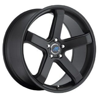 Mach M5 18 Black Wheel / Rim 5x110 with a 42mm Offset and a 72.56 Hub Bore. Partnumber M5 1880GG42FSB Automotive
