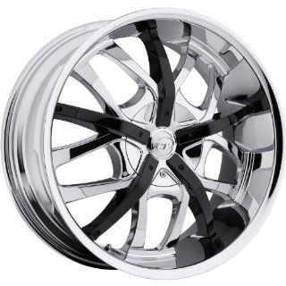 VCT Romano 22 Chrome Wheel / Rim 5x5 & 5x5.5 with a 15mm Offset and a 78.3 Hub Bore. Partnumber V67 22951051271397+15 Automotive