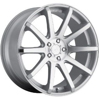 Dropstars 643MS 18 Silver Wheel / Rim 5x4.5 & 5x120 with a 42mm Offset and a 74.1 Hub Bore. Partnumber 643MS 8805742 Automotive