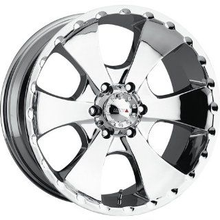 MKW Offroad M19 18 Chrome Wheel / Rim 6x5.5 with a 10mm Offset and a 106.10 Hub Bore. Partnumber M19 1890655010C Automotive
