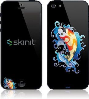 Paintings  Koi on Black  Skinit Skin for Apple iPhone 5 / 5s Cell Phones & Accessories