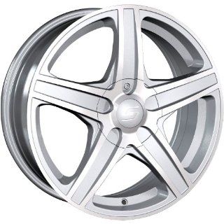 Sacchi S48 16x7 Hypersilver Wheel / Rim 5x100 & 5x105 with a 42mm Offset and a 72.62 Hub Bore. Partnumber 248 6705S Automotive