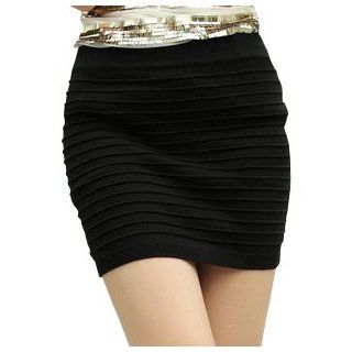 Ladies Mini Skirt Slim Fit Seamless Stretch Tight Fitted, Gift Idea Clothing