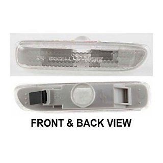 BMW 3 SERIES 00 03 FRONT SIDE MARKER LAMP RH, Lens & Housing, Clear Automotive