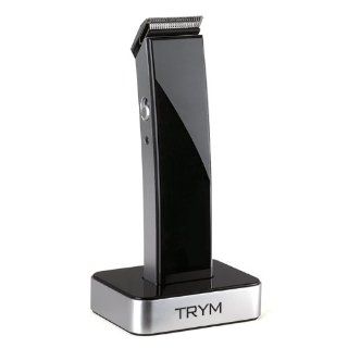 TRYM   The Rechargeable Modern Hair Clipper Kit   Ultra sleek Hair, Mustache, and Beard Trimmer Looks Great in Any Bathroom   AC Adapter, Base Dock, and Trimming Attachments Included   Ships in Storage/Gift Box Packaging Health & Personal Care
