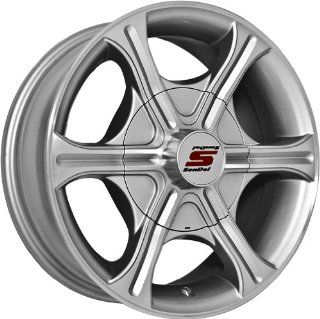 15x6 Sendel T05 Trailer Silver Wheel Rim 6x139.7 6x5.5 0mm Offset 107.95mm Hub Bore Automotive
