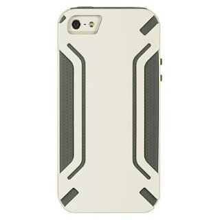 High End HYBRIDS HB155 Dual Layer Case Gray for Apple iPhone 5 (White) Cell Phones & Accessories