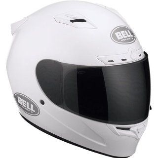 Bell Solid Adult Vortex Sports Bike Motorcycle Helmet   White / Small Automotive