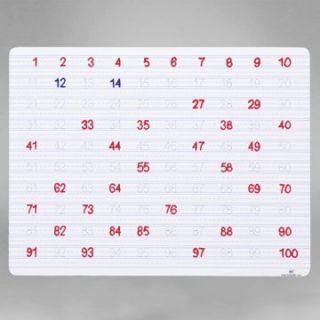 Magnetic Numbers Practice Pad   Easel Accessories