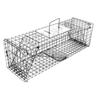 Tomahawk Original Series Rigid Trap with Two Trap Doors for Skunks/Possums/Prairie Dogs   Wildlife & Rodent Control