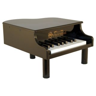 Schoenhut 18 Key Black Mini Grand Piano   Kids Musical Instruments