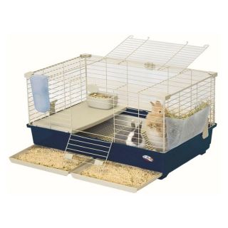 Marchioro Tommy Deluxe Quality Plastic Small Animal Cage with Pull Out Drawers   Rabbit Cages & Hutches
