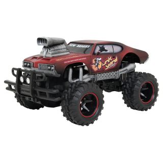 New Bright Junk Yard Dogs Red Chevy Chevelle Radio Controlled Car   Vehicles & Remote Controlled Toys