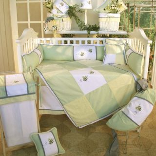 Brandee Danielle Flutter Bee 4 Piece Crib Bedding Set   Baby Bedding Sets