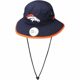 New Era Denver Broncos Team Bucket Hat   Navy Blue