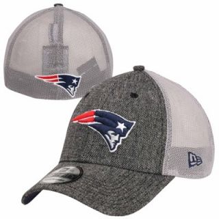 New Era New England Patriots Scholar 39THIRTY Flex Hat   Gray