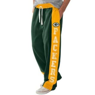 Green Bay Packers Tackle Fleece Pants   Green/Yellow
