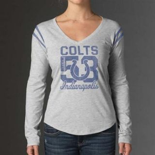 47 Brand Indianapolis Colts Womens Touchdown Long Sleeve T Shirt