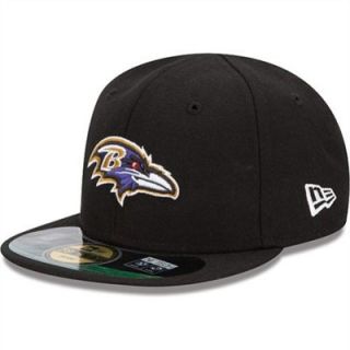 New Era Baltimore Ravens Infant/Toddler My 1st On Field 59FIFTY Football Structured Fitted Hat