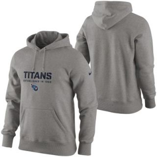 Nike Tennessee Titans Classic Team Issue Hoodie   Ash