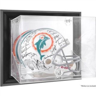 Miami Dolphins Black Framed Wall Mounted Helmet Display