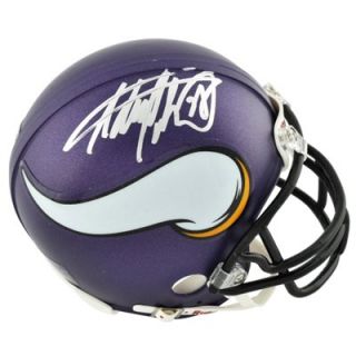Adrian Peterson Minnesota Vikings Autographed Riddell New Logo Mini Helmet