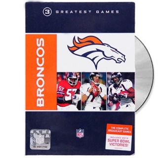 Denver Broncos Greatest Games Series DVD